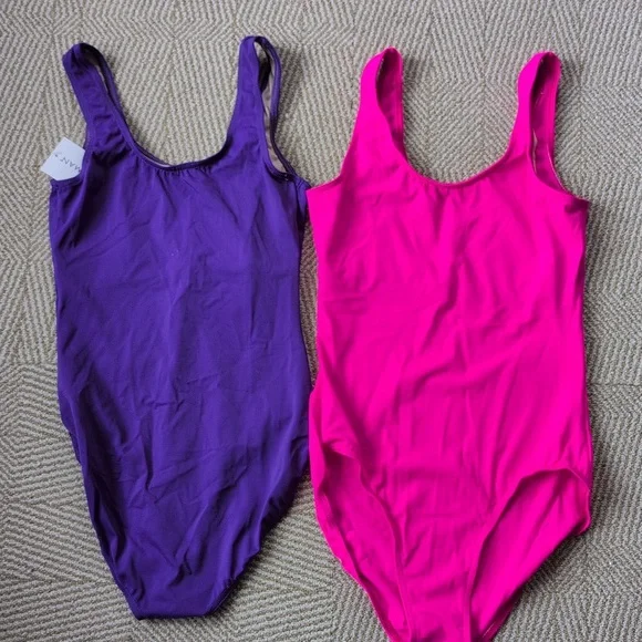 New Ballet Dancewear Leotard Skirt 6 Lot SA MA Weissman Capezio Revolution Gray - Picture 5 of 7